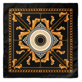 W21- Key of Rome SILK POCKET SQUARE (Gentleman's Gem Edition)